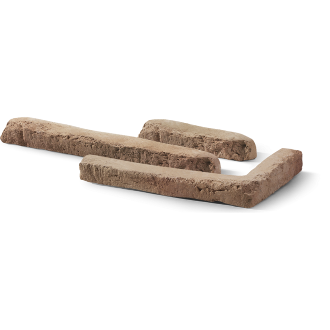 Langformaat steenstrip Antique Brown Bronze LF 40x4 cm