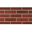 Rood baksteenstrip SP/WF 21x5 cm  - per 0.5 m²