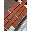 Rood baksteenstrip SP/WF 21x5 cm  - per 0.5 m²