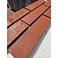 Rood baksteenstrip SP/WF 21x5 cm  - per 0.5 m²