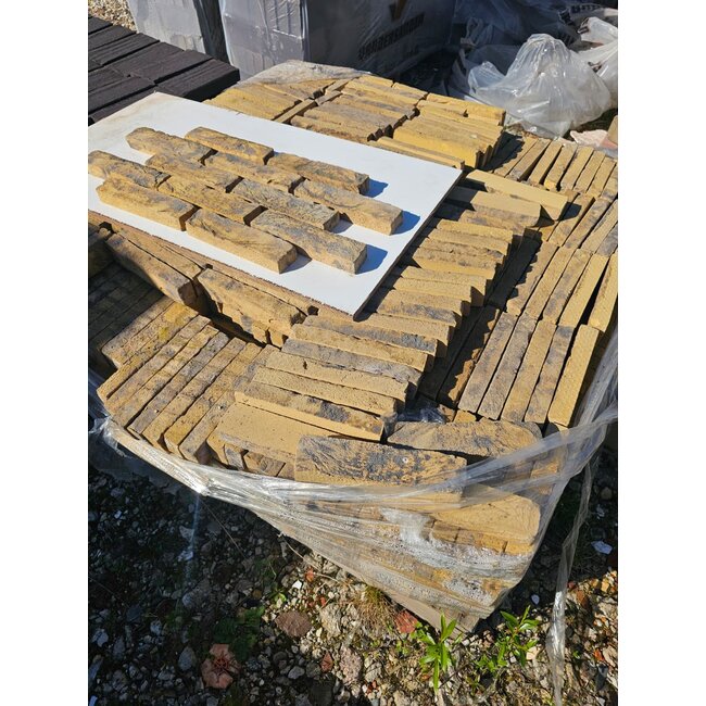 Gronville cream gesinterd HV/WF 21x5 cm - per 0.5 m²