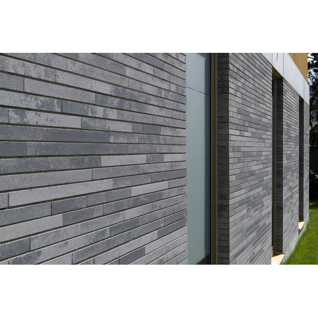 GeoStylistix Langformaat GeoStylistix steenstrip Shaded Grey Light LF 59,5x4 cm