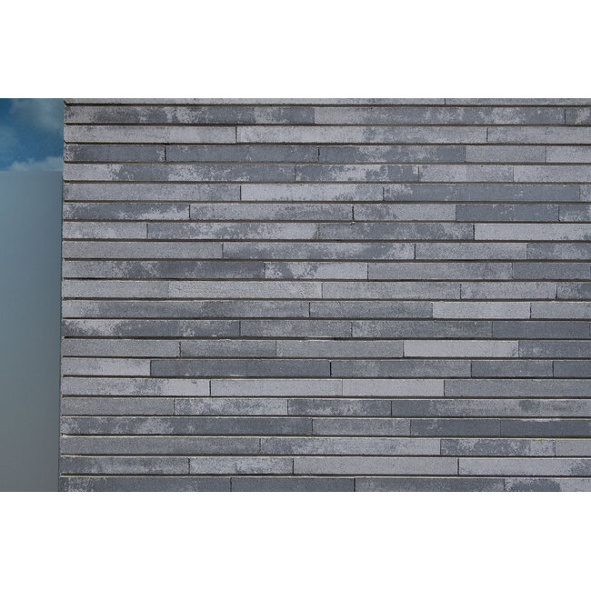 GeoStylistix Langformaat GeoStylistix steenstrip Shaded Grey Light LF 59,5x4 cm