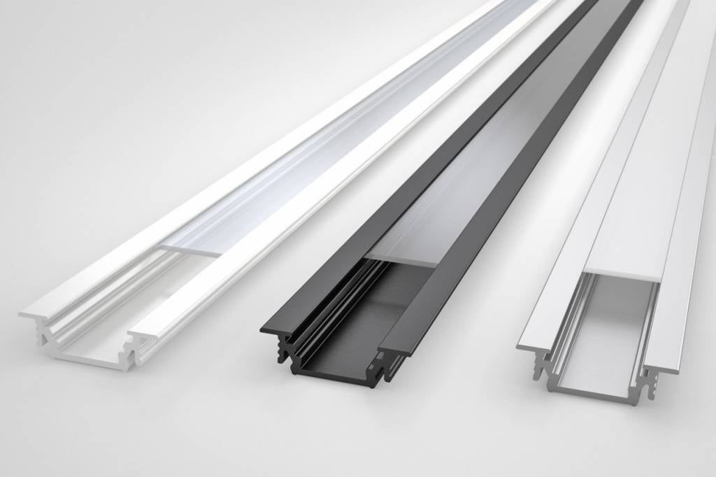 LINEA10 10mm Versenktes Led-Profil 1m-2m