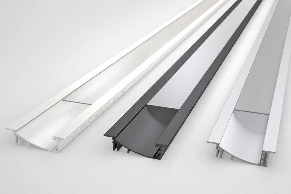SMOOTH 10mm versenktes Led-Profil 1m-2m