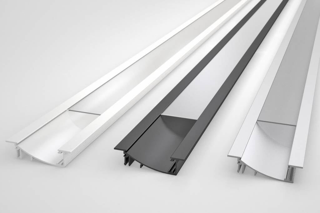 SMOOTH 10mm versenktes Led-Profil 1m-2m