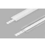 Abdeckung F Clickon in 1m oder 2m Länge für Profiltyp FLUID14,LINEA14 (nicht V2), ANGLE14 und NOVA20