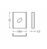 Halter Typ `Y` Flexibel Inox