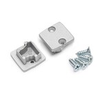 Endkappen STEPON12, Zweier-Set, mit oder ohne Kabelloch