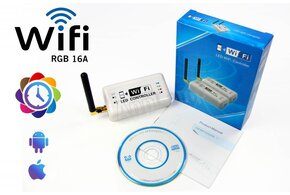 LED Magical Wi-Fi RGB-Controller mit personalisierten Farbschemata! Steuerung mit App auf Smartphone oder Tablet