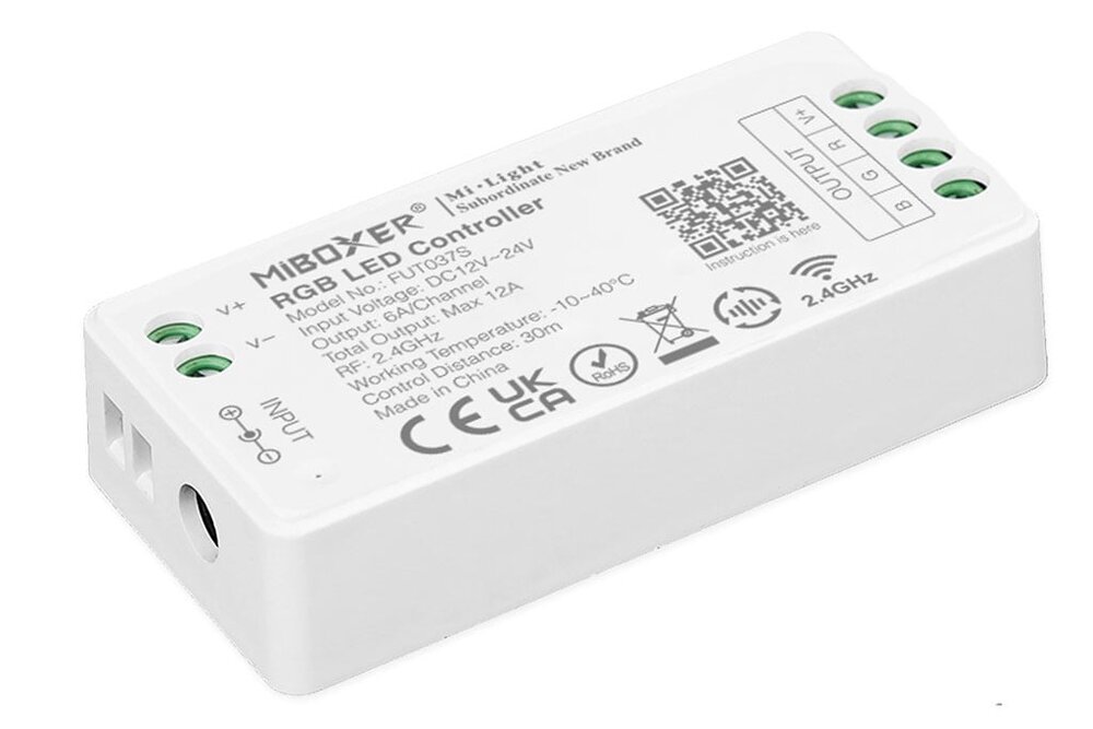 MiLight RGB-LED-Streifen-Controller 12Ampere (288W), RF 2.4G, ohne Zubehör