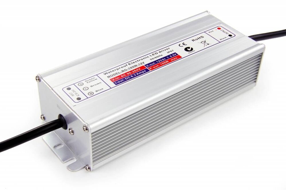 Wasserdichtes Netzgerät DC 12V 200 Watt 16 Ampere
