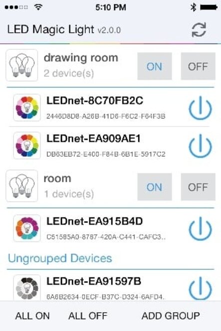 LED Magical Bluetooth-Einzelfarben-LED-Controller mit APP (V2)