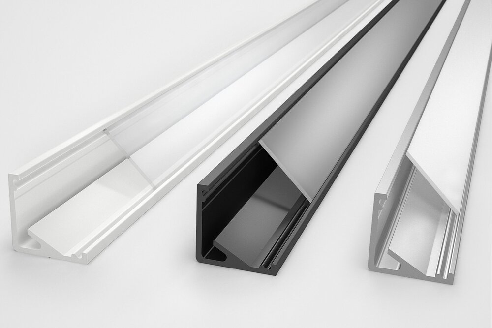 ANGLE12 12mm Led-Profil für Aufputzmontage 1m-2m