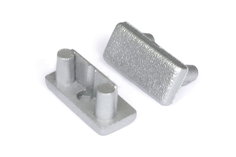 Lumo-Endkappen für Deckel Typ 'J' (nicht kompatibel mit Deckel 'C'), Satz mit zwei Stück