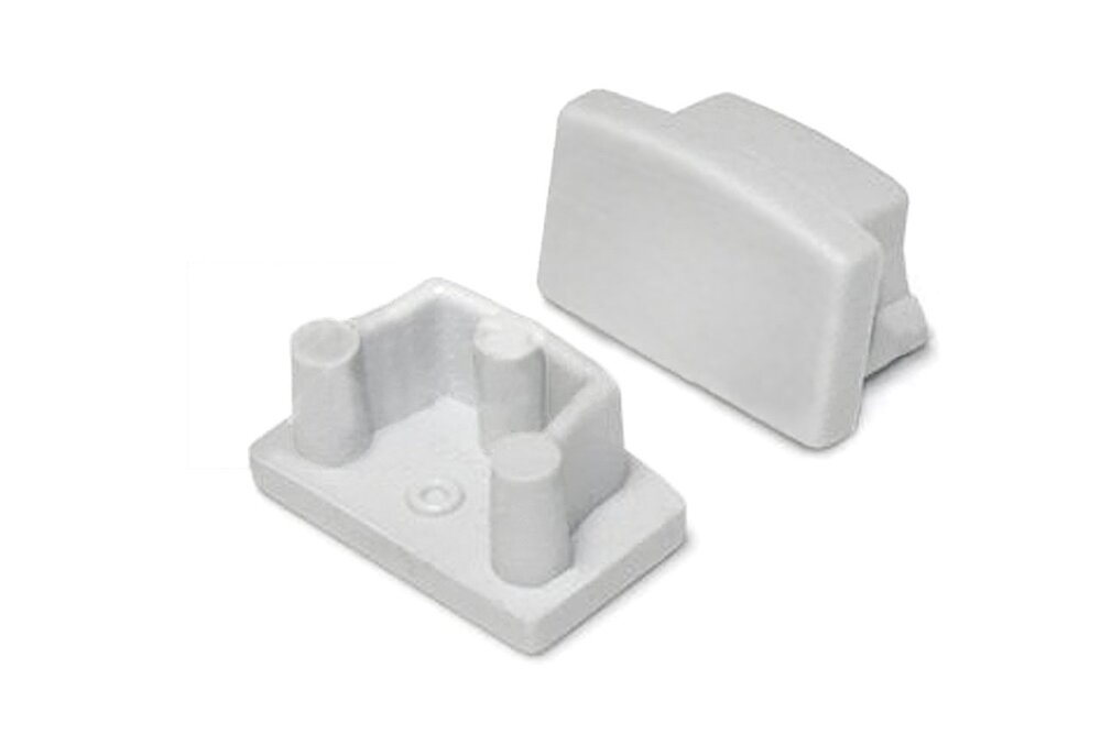 Endkappen LUMO FOR COVER C (nicht für Deckel Typ 'J'), Satz aus zwei Teilen