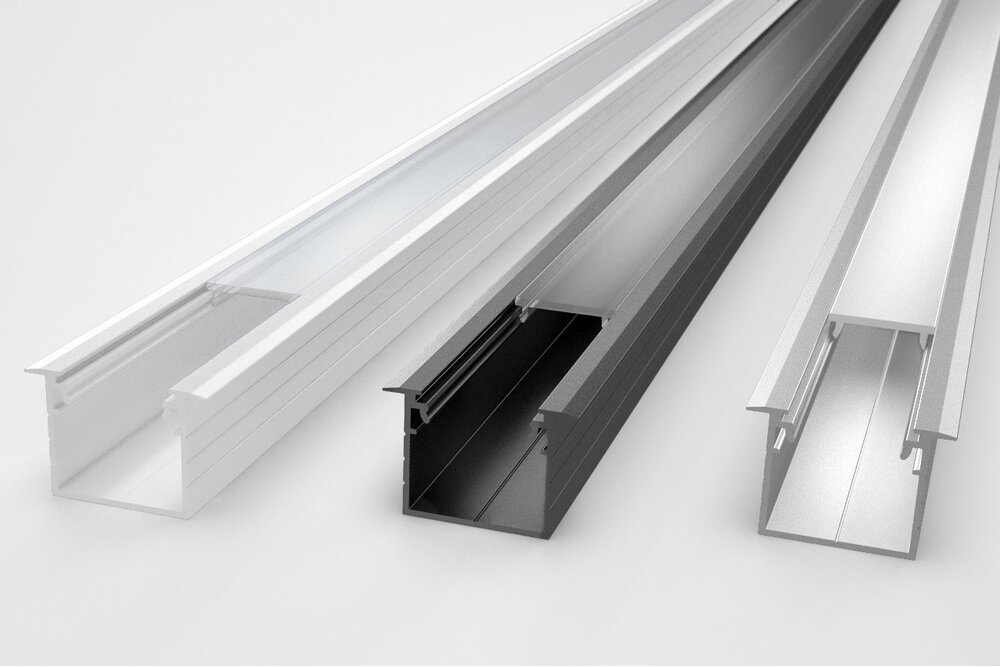 NOVA RS 20mm versenktes Led-Profil 1m-2m