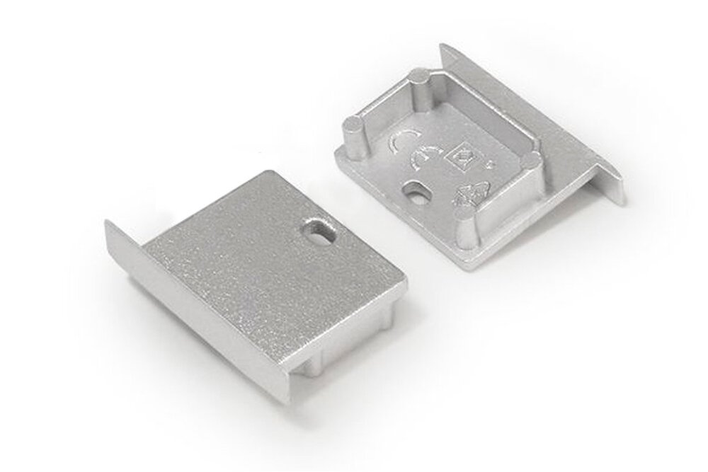 Endkappen für LED-Profil NOVA20 RS, Zweier-Set