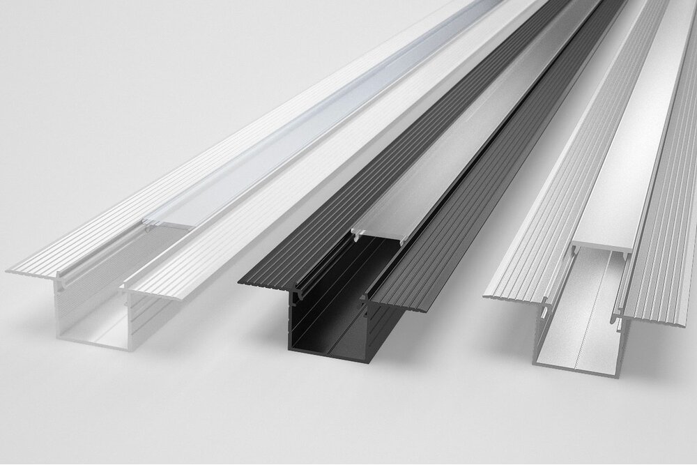 NOVA TS 20mm versenktes Led Profil für Stuck und Putz