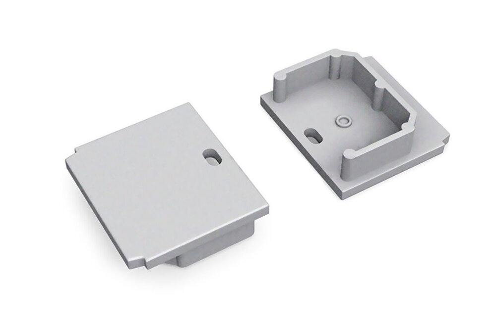 Endkappen für Stuck-LED-Profil NOVA 20 TS, 2er-Satz