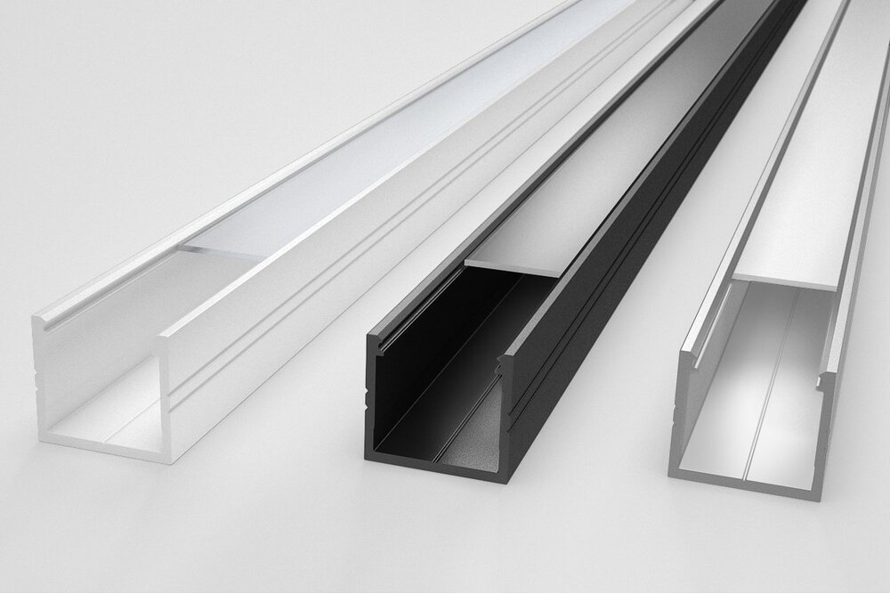 NOVA 16mm Led Profil Aufbau 1m-2m