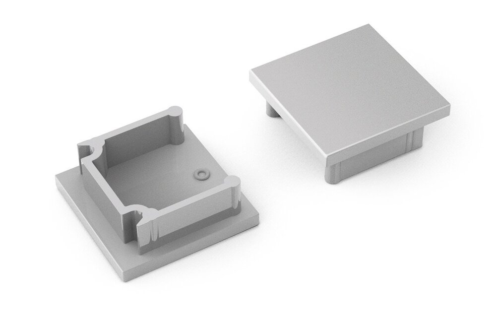 Endkappen NOVA16 , Satz mit zwei Teilen