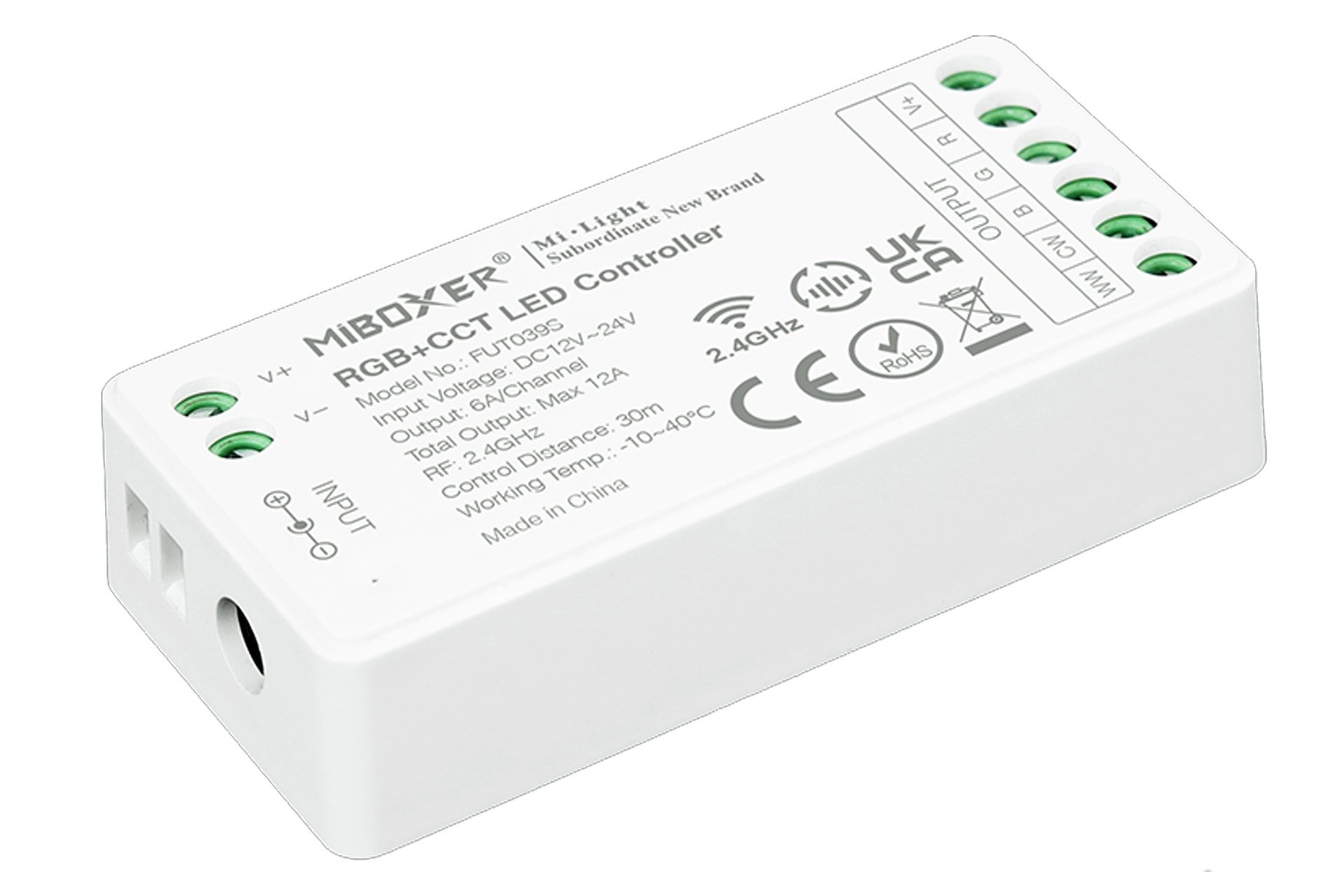 MiLight RF RGB Farbe+Dual Weiß (CT) Controller Mi-Light 12A 12-24V