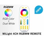 MiLight Touch Remote RGB+CCT (Dual White) Mi-Light RGBWW mit 4 Kanälen