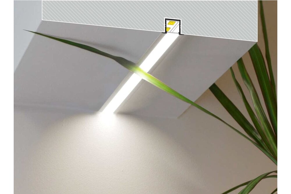 NOVA RS 16mm Led Profil Versenkt 1m-2m