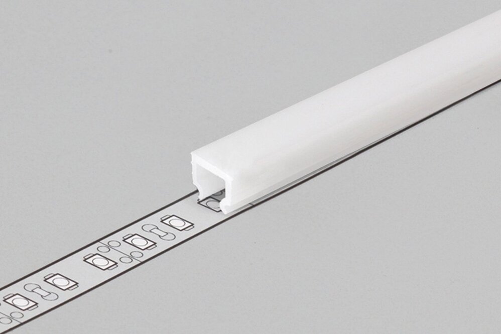 Abdeckung C1 in 1m oder 2m Länge für PICO LED Profil