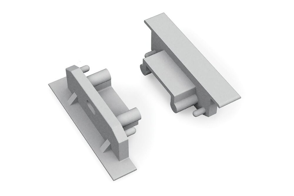 Endkappen für LED-Profil LINEA14 Zweier-Set