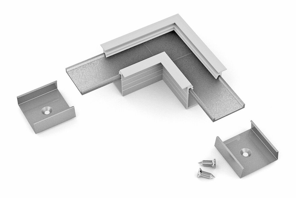 Eckverbinder 90° für NOVA20 RS LED-Profil