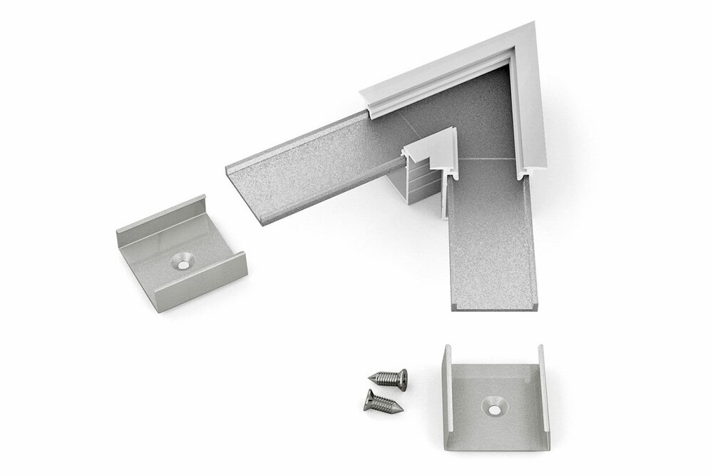Eckverbinder 60° für NOVA20 RS LED-Profil
