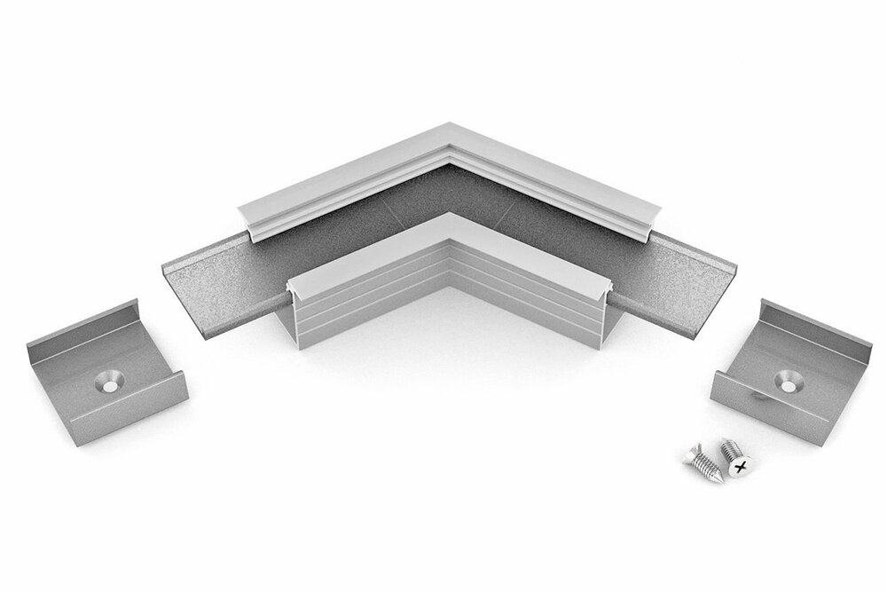 Eckverbinder 120° für NOVA20 RS LED-Profil