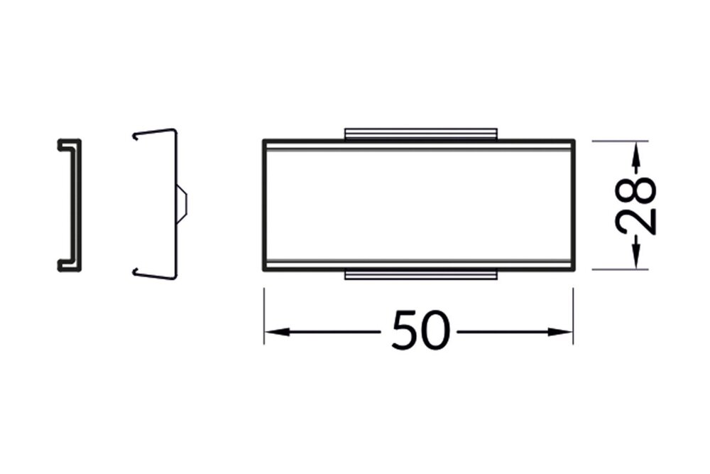 Gerades Verbindungsstück für NOVA20 RS LED