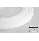 Abdeckung C Clickon - 20 Meter Rolle Milchig Weiß Opal