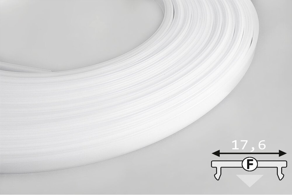 Abdeckung F Clickon - 20-Meter-Rolle für Profiltyp FLUID14, LINEA14, ANGLE14 und NOVA