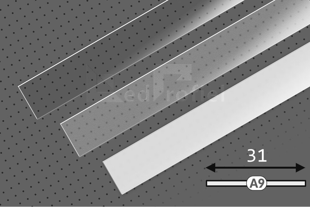 Abdeckung A9 Slide in 1m oder 2m Länge
