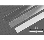 Abdeckung A9 Slide in 1m oder 2m Länge
