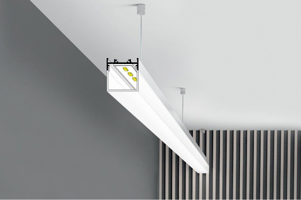 EVO301 31mm-Aufbau-LED-Profil 1m-2m