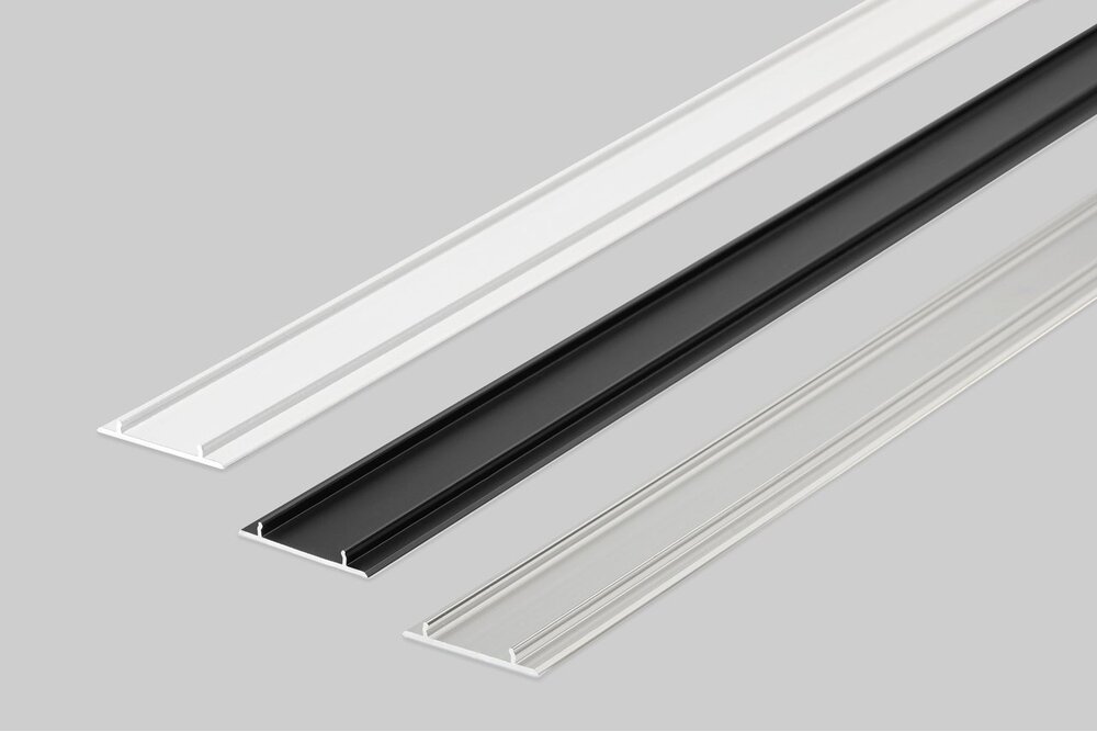 Aluminiumabdeckung für hintere EVO-Profile 1m-2m