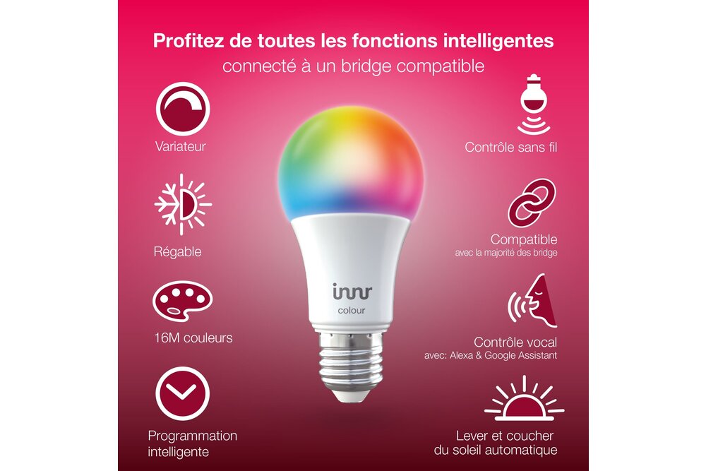 INNR INNR Zibee Farbe E27 RGBWW Duo Pack RB 286 C-2