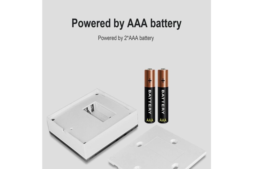 MiLight MiLight RGB / RGBW Touch Wall Controller Aufputz, 4-Zonen, RF, 2xAAA Batterie