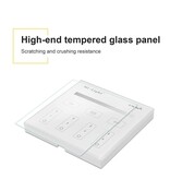 MiLight Mi-Light Einbau-RF-Touch-Dimmer-Panel 4-Kanal, weiße Beleuchtung 220V