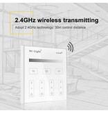 MiLight Mi-Light Einbau-RF-Touch-Dimmer-Panel 4-Kanal, weiße Beleuchtung 220V