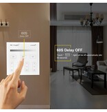 MiLight Mi-Light Einbau-RF-Touch-Dimmer-Panel 4-Kanal, weiße Beleuchtung 220V