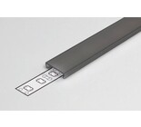 Abdeckung C Clickon Schwarz in 1m oder 2m Länge