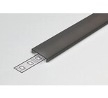 Abdeckung F Clickon Schwarz in 1m oder 2m Länge