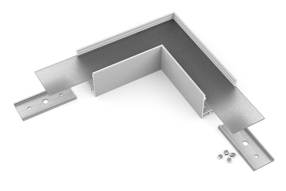 90°-Eckverbinder für EVO302-LED-Profil