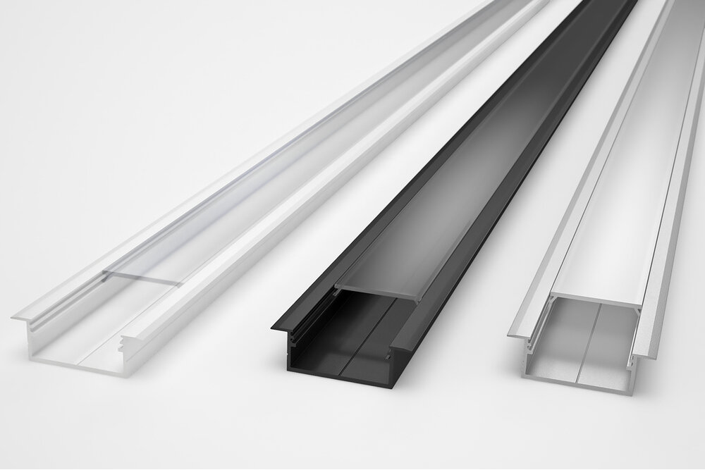 EVO306 31mm versenktes Led-Profil 1m-2m